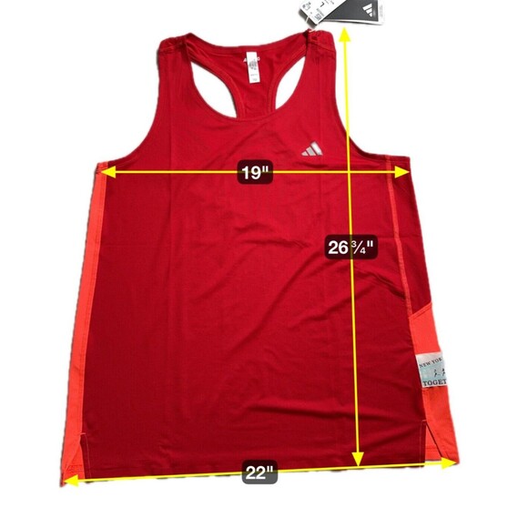 adidas Adizero New York City Running Singlet racing TANK IW9226 Women's Large - Picture 4 of 9